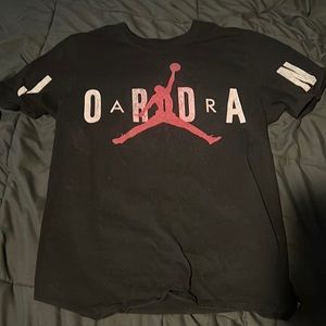 Air Jordan T Shirt Black men medium